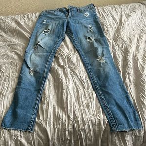 Light blue Holister jeans 7R (high rise super skinny)